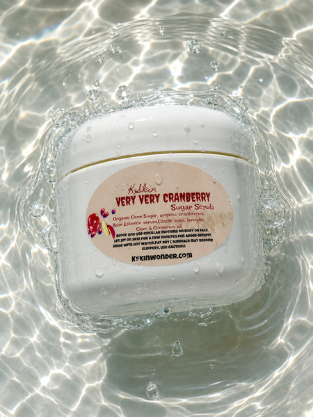 Very very CRANBERRY Sugar Scrub