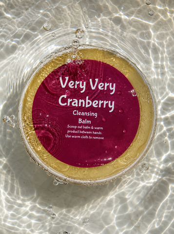 Very Very Cranberry cleansing balm