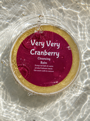 Very Very Cranberry cleansing balm