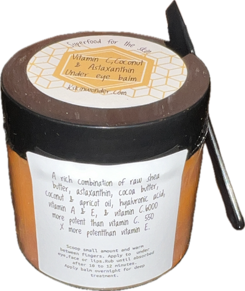Vitamin C, Coconut & Astaxanthin under eye and skin balm